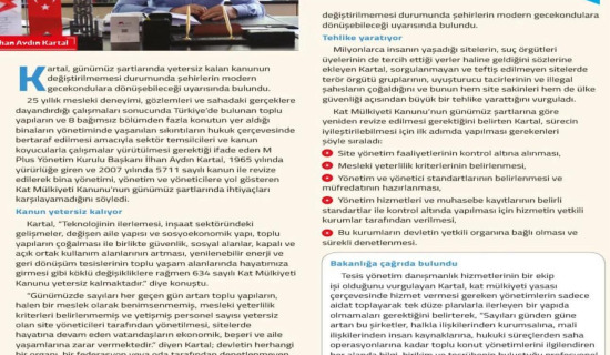 DENETLENMEYEN SİTELERDEKİ SUÇ ÖRGÜTÜ YUVALANMALARI, ÜLKEYİ TEHLİKEYE SOKUYOR